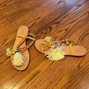 Radà Woman’s Tassel Sandals Size 40
